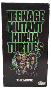 Teenage Mutant Ninja Turtles The Movie (1990) VHS Tape