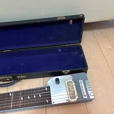 TEISCO 6 String Electric Steel Guitar Hawaiian with Hard ...