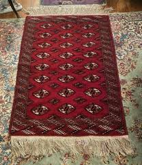 VINTAGE ANTIQUE STYLE TEKKE BOKHARA ORIENTAL RUG | eBay