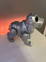 Vintage Tekno Silver The Robotic Puppy Dog Motion ...