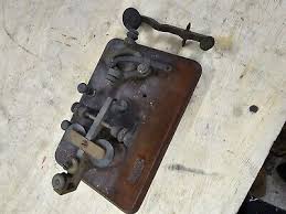 ES Greeley & Co Straight Brass Telegraph Key | eBay