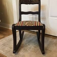 Vintage CHILDS ROCKING CHAIR 1940s Duncan Phyfe ...