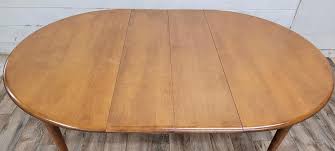 Vintage Conant Ball Furniture Makers Queen Anne Dining Table ...