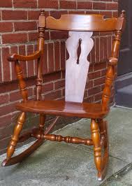 Tell City Rocking Chair Rocker Hard Rock Andover Maple #48 ...