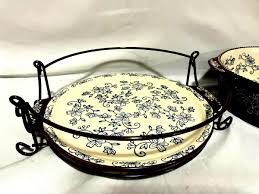 Temptations By Tara Floral Lace 3 Piece Lot Of 2.5Qt ...