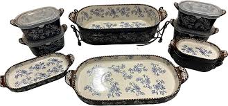 Lot - Temp-Tations by Tara Floral Lace Kitchenware
