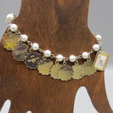 Charm Bracelet Christian 10 Commandments Bible Cross ...