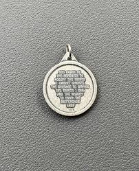 Sterling Silver 925 Antiqued Praying Hands Serenity Prayer ...