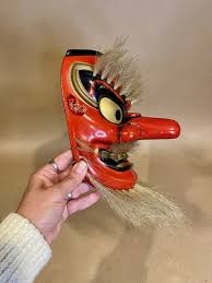 TENGU Japanese Decorative Mask - Corduroy Denver