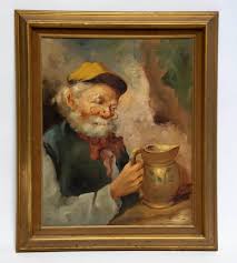 Lot - Russo, Italian Early 20th Century, Genre Portrait of ...