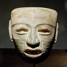 Lithic Mask from Teotihuacan' Photographic Print | AllPosters.com