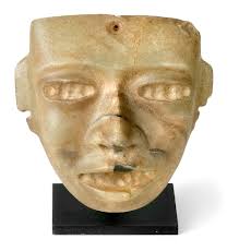 Teotihuacan Stone Mask, Classic, ca. A.D. 450-6503500 - auctions & price archive
