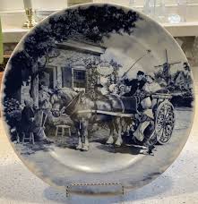 Vintage DELFT BLAUW HANDPAINTED “WEDDING PLATE” Wall Plate ...