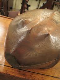 19c American Folk Art Large Abstract Frog Trinket Box Hand ...