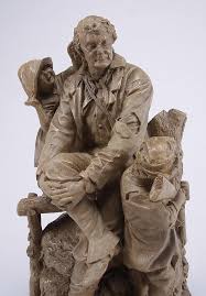 Sold at Auction: John (1820) Rogers, Terracotta figural ...