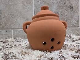 Healthworks HOUSE TERRA COTTA GARLIC CELLAR Keeper 1993 | eBay