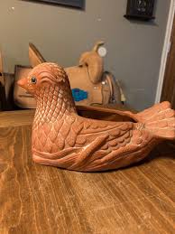 Buy Red Pottery Bird Planter Online in India - Etsy