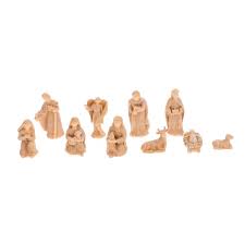 GOOHOCHY Christmas Nativity Scene Figurine Miniature Small ...