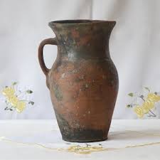 Vintage Clay Pot, Wabi Sabi Style Vessel, Small Rustic Vase, Old Clay Vessel, Primitive Pot - Etsy