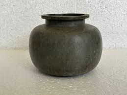 OLD ANTIQUE PRIMITIVE ZINC METAL ISLAMIC MUGHAL RELIGION HOLY BIG POT WITH LID | eBay
