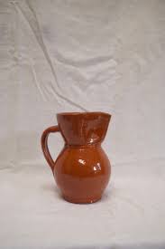 Vintage Mexican Terracotta Drink Pitcher or Vase - Etsy