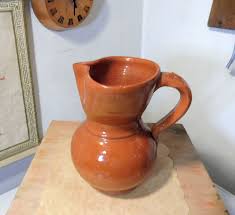 Vintage KRUG Vase Ceramic With Handle and Spout - Etsy