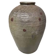 Meiji Period Tokoname (Tokoname) Tsubo Jar, Japan | Chairish