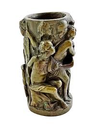 Solid Bronze Figural Greek Vase - Small Bronze Vase | eBay