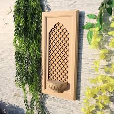 Hand Carved Jharokha Wall Shelf Panel Mugdha – Handilane