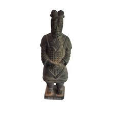 Vintage Chinese Terracotta Warrior Xian Army Soldier Statue ...