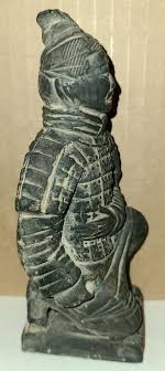 Vintage 1970 Chinese Xi'an Dynasty Terracotta Kneeling Archer Warrior | eBay