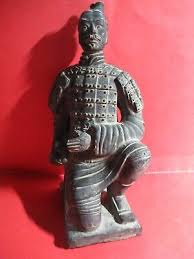 Vtg Kneeling 8 inch Replica Xian China Terracotta Warrior Figurine "Archer" EUC | eBay