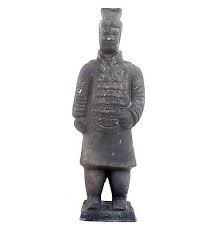 Terracotta Warrior Chinese Clay Xi-An Replica Soldier Statue ...