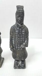 Vintage 6.5" Chinese Terracotta Army Warriors Figures ...