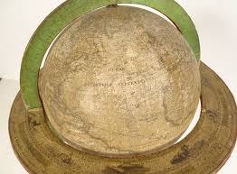 Globe terrestre mappemonde Lapie Lorrain Bastie... | Antikeo