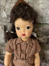 Vintage Terri Lee Doll 1950's 16” Dressed in Brownie Uniform ...