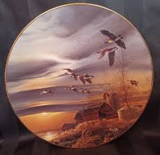 Terry Redlin's Silent Sunset 9633 A | eBay