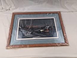 Evening with Friends" by Terry Redlin Framed & Matted Print | eBay