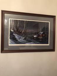 Terry Redlin “Evening With Friends” 272/1950 Framed Painting | eBay