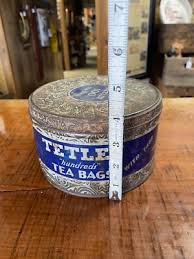 Vintage Tetley Tea Tin With Elephant Logo Orange Pekoe & Cut ...