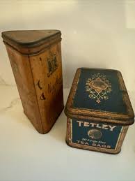 Tetley Tea Bags Tin & Mayfair Tea Triangle Tin - Awesome ...