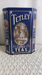 NO LID Tetley Tea Tin Can 1(contact info removed) 7 1/4” Tall Vintage Tin Can Made In England for Sale in Ocean Brz Pk, FL - OfferUp