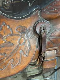 14.5” Slim Fallis Original Western Saddle - Item Code: VAG-1