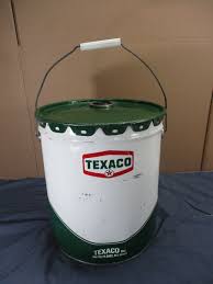 Vintage Texaco Oil Bucket Can EXCELLENT DISPLAY PIECE Oil ...