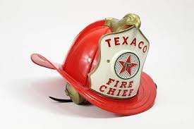 Vintage Texaco Fire Chief Promotional Helmet