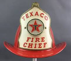 Vintage Texaco Fire Chief Toy Helmet