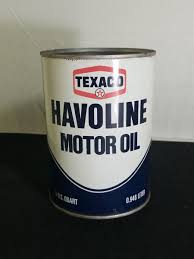 Vintage Texaco Havoline 1 Quart Motor Oil Can Empty (#1) | eBay