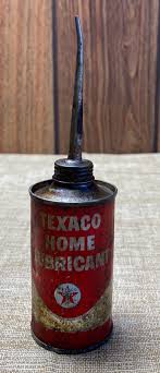 Vintage Texaco Home Lubricant Oil Can W/ Long Tip Spout | eBay
