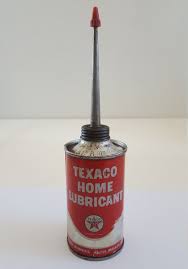 Vintage 1950's Texaco Home Lubricant Small Oil Can That Has ...