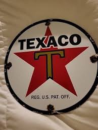 Texaco Pole Sign | eBay